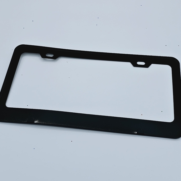 Superman Black Metal License Plate Frame - Picture 6 of 6